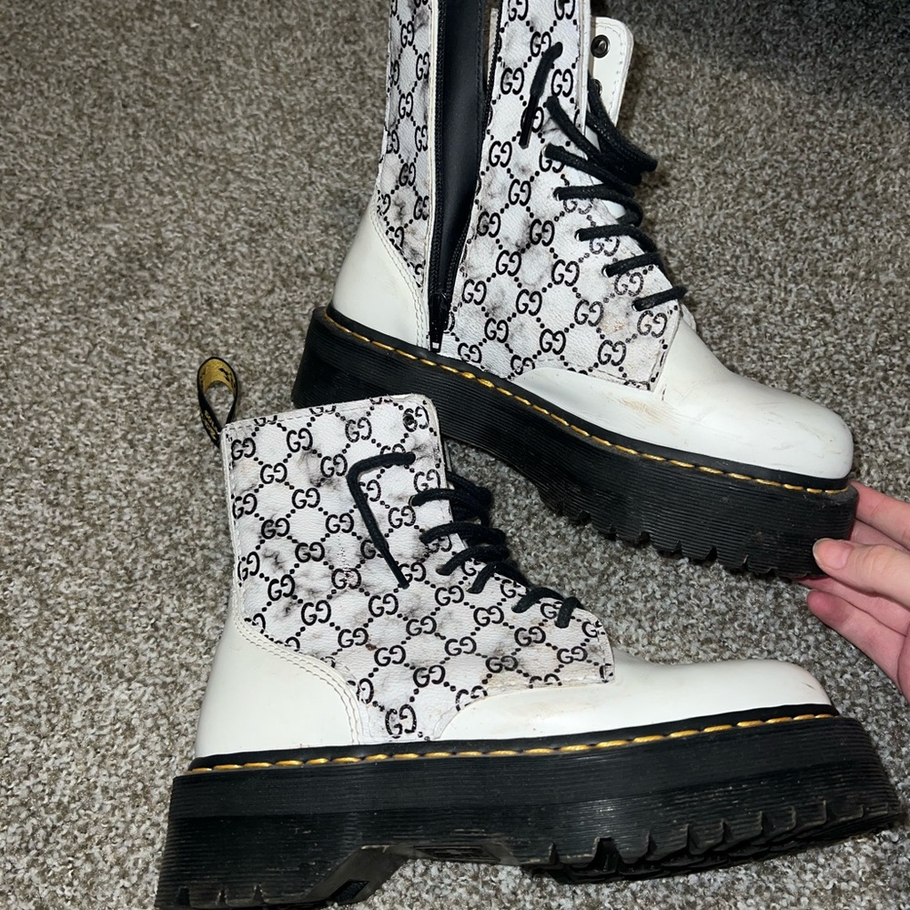 Custom platform Doc Martens